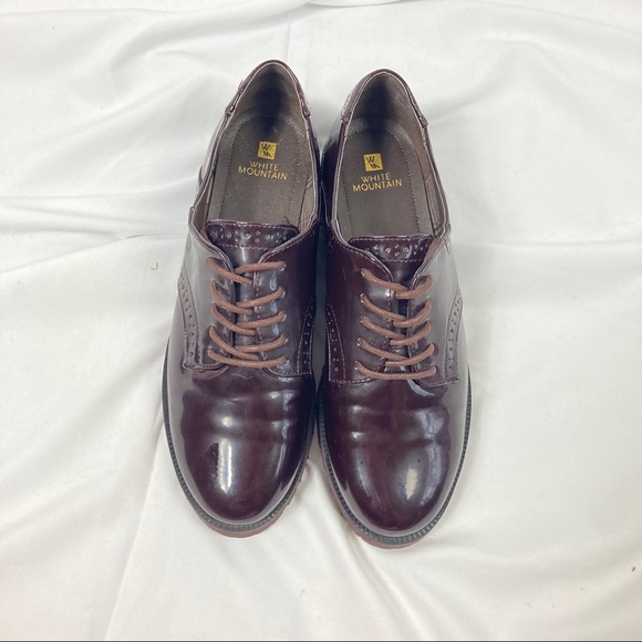NWOT White Mountain lace up loafers size 8 - Picture 6 of 7